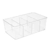 Tea Bag Storage Box Office Multifunctional Storage Box with Lid Acrylic Organizer Coffee Bag Compartment Box 6