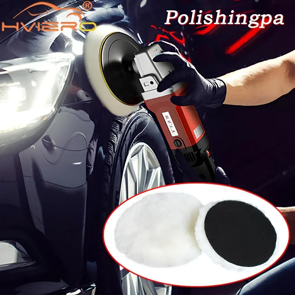 1PCS Universal Car Polish Pad Disc Imitated Wool Auto Body Waxing Polishing Soft er Polisher Vehicle Tools Accessories Paint