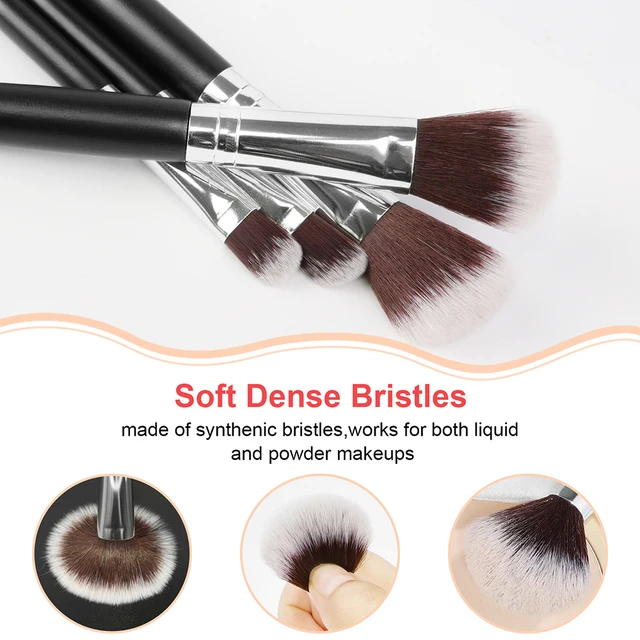 Makeup Brushes and Sponges Set, Soft Fluffy Makeup Brushes Set Eye Shadow Foundation Cosmetic Powder Blush Blending Beauty Tool