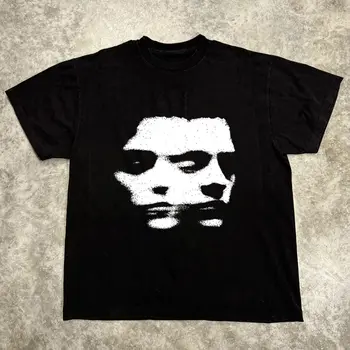 Harajuku Letter Graphic T Shirts Y2k Tops Men Women High Street Oversized T Shirt Pro Choice Streetwear Vintage Tee Clothing