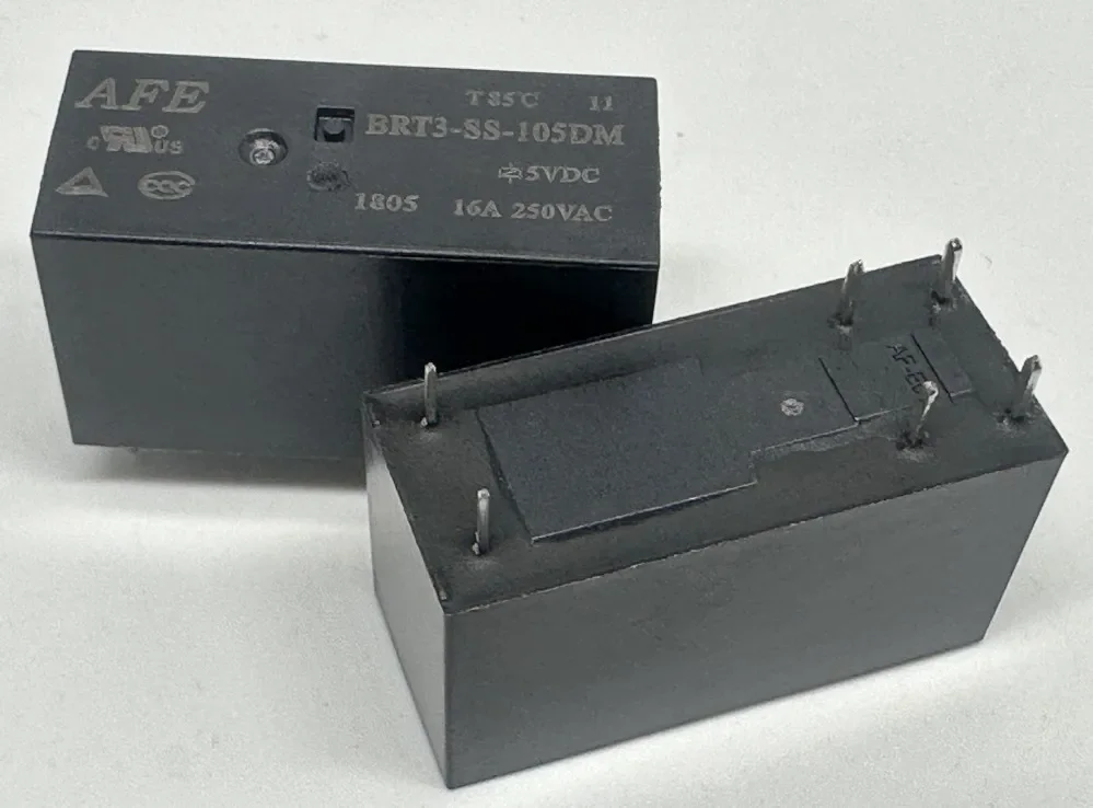 BRT3-SS-105DM ; BRT3-SS-112DM ; BRT3-SS-124DM (115FA6-5V/12V/24V-16A) Relay 6pins