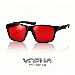 Unisex Anti - Fatigue Blue Light Blocking Glasses (Black Red)
