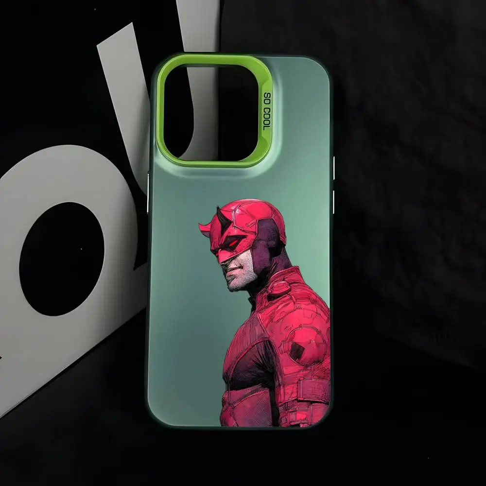Vibrant Silver D-Daredevil Phone Case