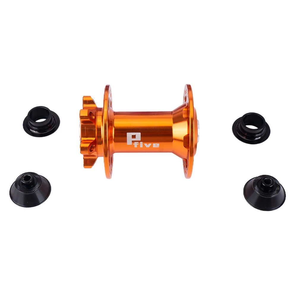 MTB Hub ZTTO P5 6-Bolt Disc Brake Hub MTB Front Hub 32h 28h 36 Holes Flange 2 Sealed Bearings Thru Axle 15x100 QR 9x100