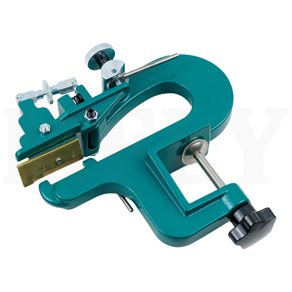 Manual Leather Craft Paring Machine Edge Skiving Hand Leather Peeler Tool Leathe