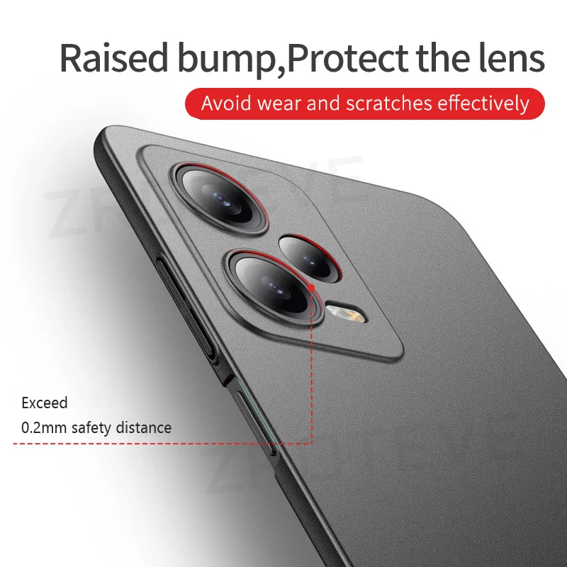ZROTEVE Slim Hard Matte Protective Phone Case