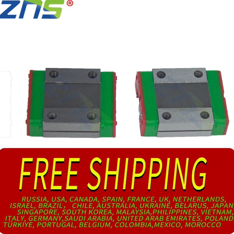 

Free shipping MGN7C MGN9C MGN12C MGN15C slider block MGW7C MGW9C MGW12C MGW15C For MGN9 MGN12 Linear Guide 3D Printer CNC Part.