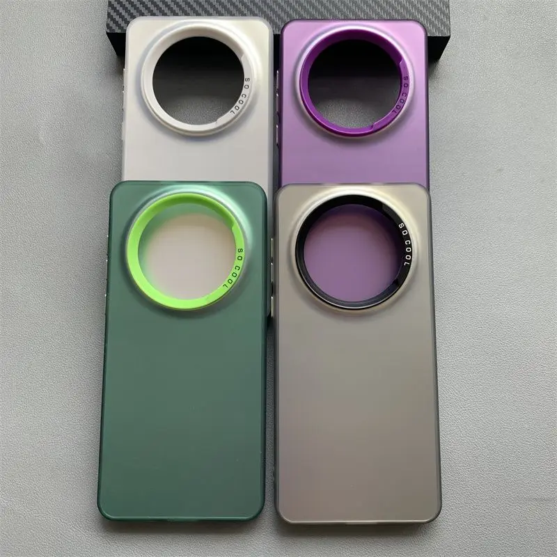 Luxury Metallic Aurora Skin Matte Phone Case