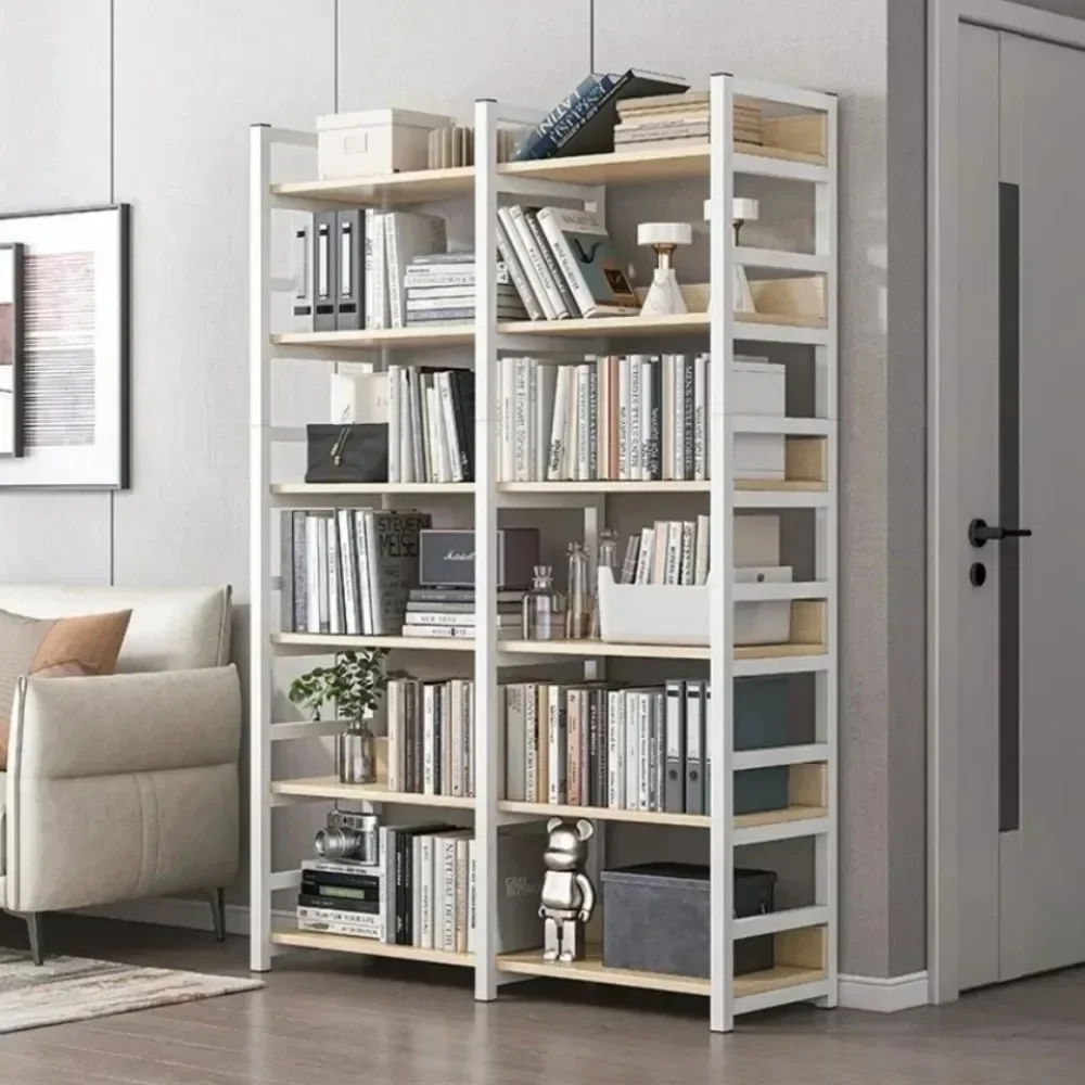 Simple Bookshelf Upgraded Stable Outdoor Flower Stand Home Bookcase Office Display Decoration Stand Rack Bookcase Storage Shelf