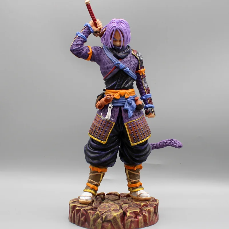 

32cm Dragon Ball Z Gogeta Trunks Figures Super Saiyan 3 Samurai Figurine Anime Figure Statue Figurine Model Doll Toys Ornaments