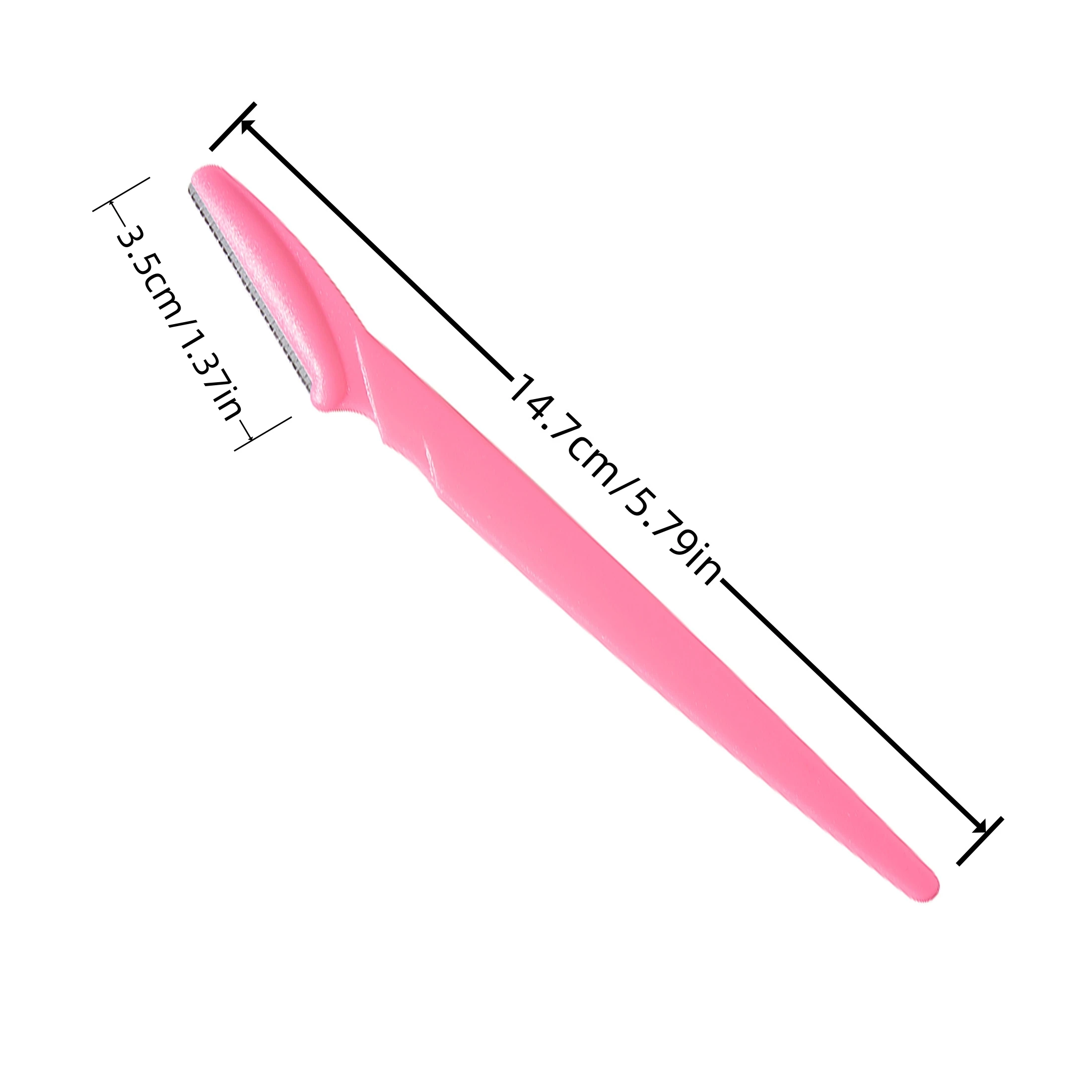 30Pcs/10pcs Eye Brow Trimmer In Case Hair Removal Shaver Safe Blades Trimming Tools Bottle Eyebrow Razors With Container Facial