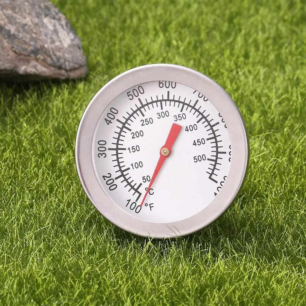 BBQ Gauge Built-in Lid Thermometer Replace Weber Traveller Grills Charcoal Pit Wood Smoker Oven 100-800&deg;F Barbecue Camping smoker accessories,smoker accessory