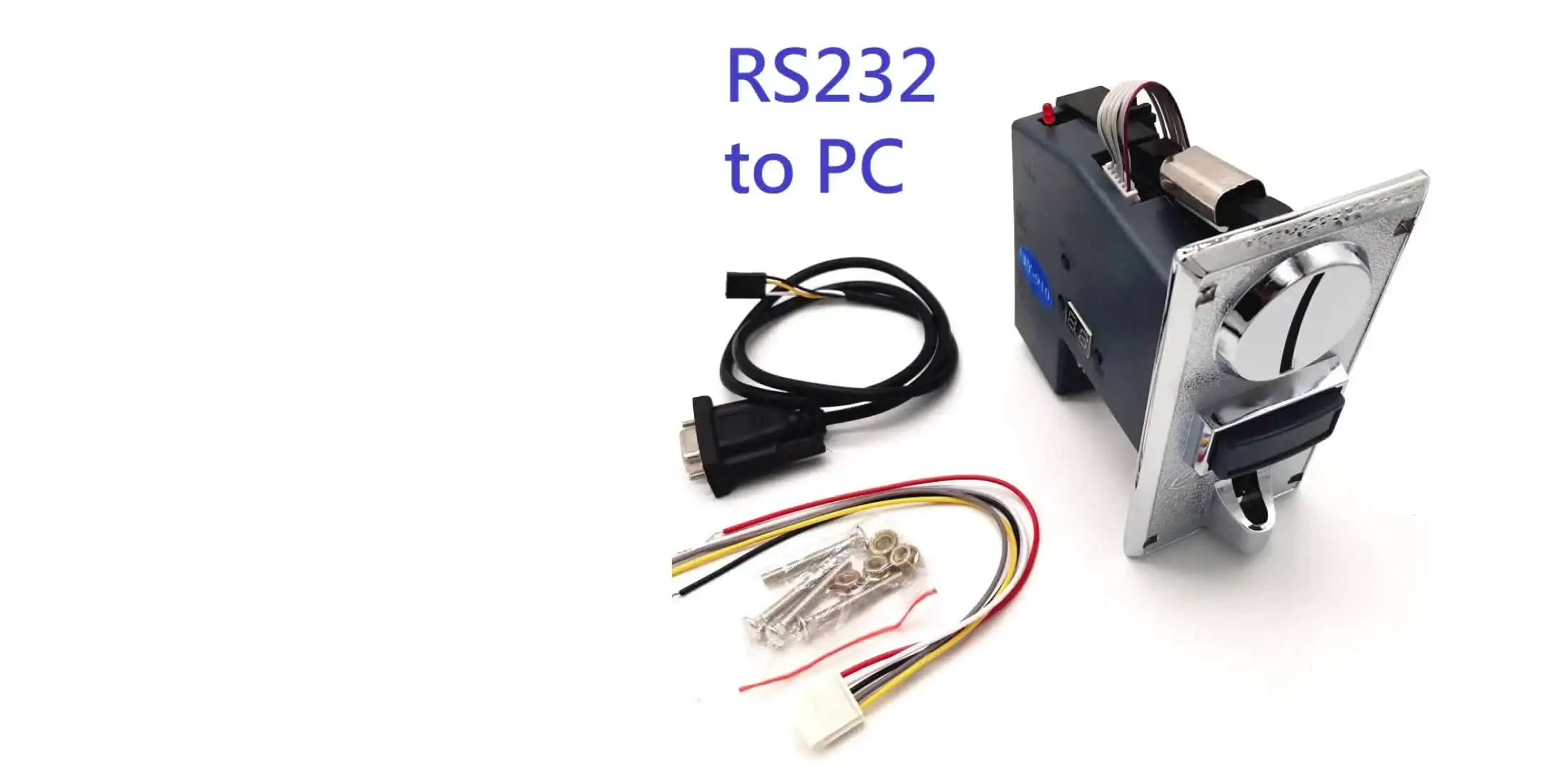 JY-910 rs232パルス出力1-10コインマルチコインアクセプターからPCコインセレクターへのUSBインターフェース - AliExpress