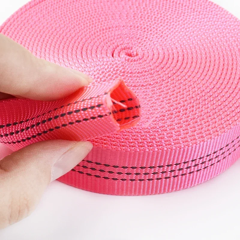 thumbnail image 1 of Cinta Tubular reflectante de 2/5/10M y 25mm, correa para bolsa, cinta de doble capa para cinturón, mochila, encuadernación al bies, accesorios de costura DIY, 1 of 5