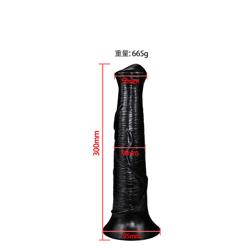 Dildo animale realistico stile cavallo gioco anale per donna_voghion.com