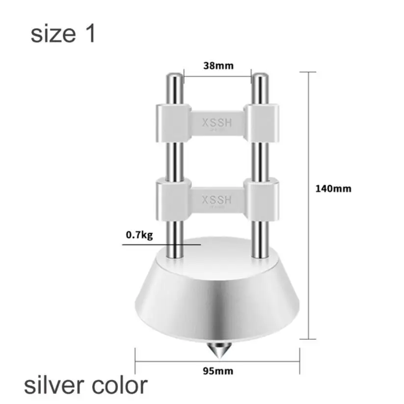 Hifi Neue Design Aluminium Legierung HIFI Linie Rack Audio Audiophile Hebe Draht Bespannen Ausrüstung Kabel Fach Organizer Stehen – Detail 6