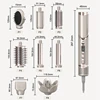 Folding Hair Dryer Negative Ion Home Hot Air Comb Set Wind Salon Hair Styler Tool Professional Hair Dryer EU Plug 6