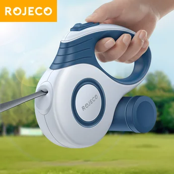 ROJECO Retractable Dog Leash – 3M/5M Extendable 1