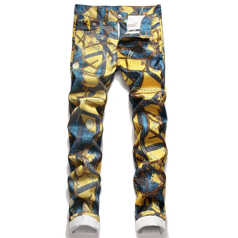 New American Style 3D Printed Pants Men