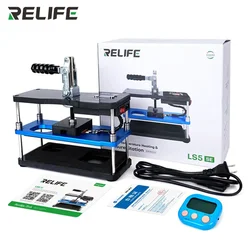 Advanced Heating Platform with Pressure Function | Adjustable Temperature for Screen Lamination & Frame Reinforcement (LS5 SE)