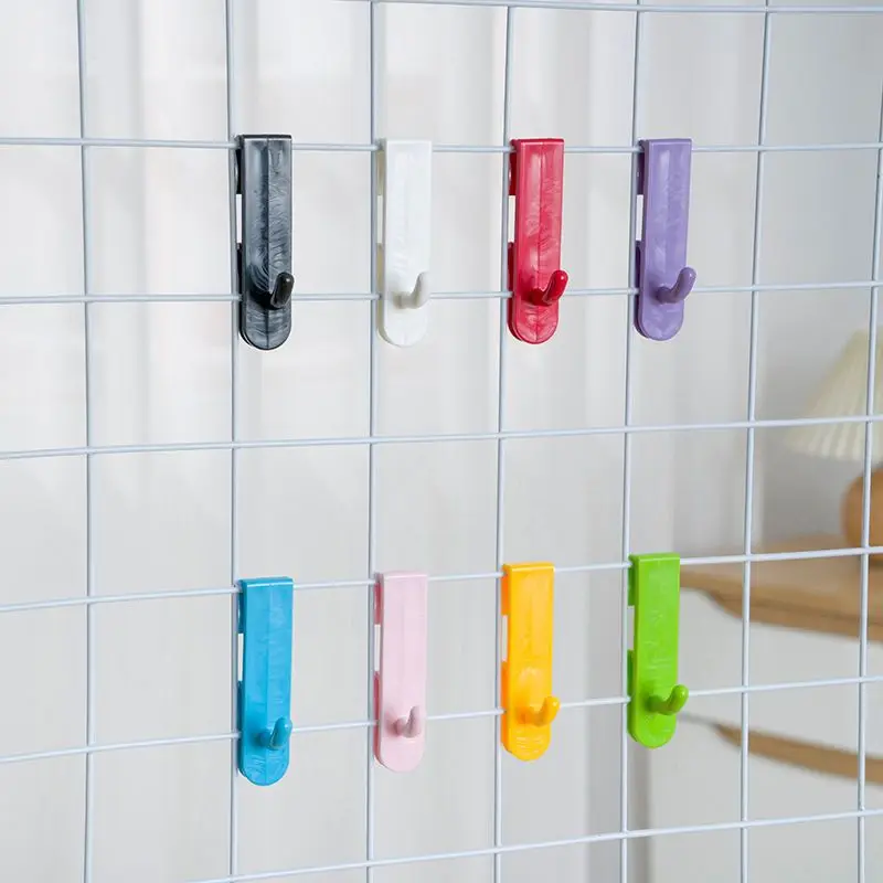 20PCS/pack Storage Hanging Display Wire Mesh Hook 5