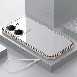 Luxury Plating Shockproof TPU Silicone Phone Case for Camon 20 pro 5G (Gs6D White)