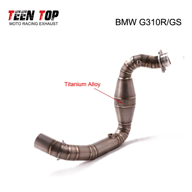 For BMW Exhaust G310R G310GS 2017~2018 Exhaust Pipe Silencieux Moto 51mm Titamium Alloy Motocycle Exhaust Muffler Moto Bike Tube - Image 5