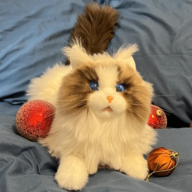 영어 버전 Mita Cat AI 스마트 전자 애완 동물 시뮬레이션 된 음성 제어 로봇 성인 및 어린이 장난감 metaCat 생일 선물