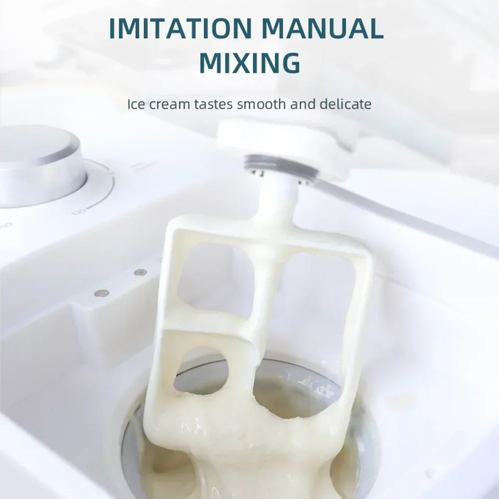 Electronic No Need To Pre-cool Mini Ice Cream Machine Household Small Automatic Homemade Yogurt Ice Cream Ice Cream Machine 6