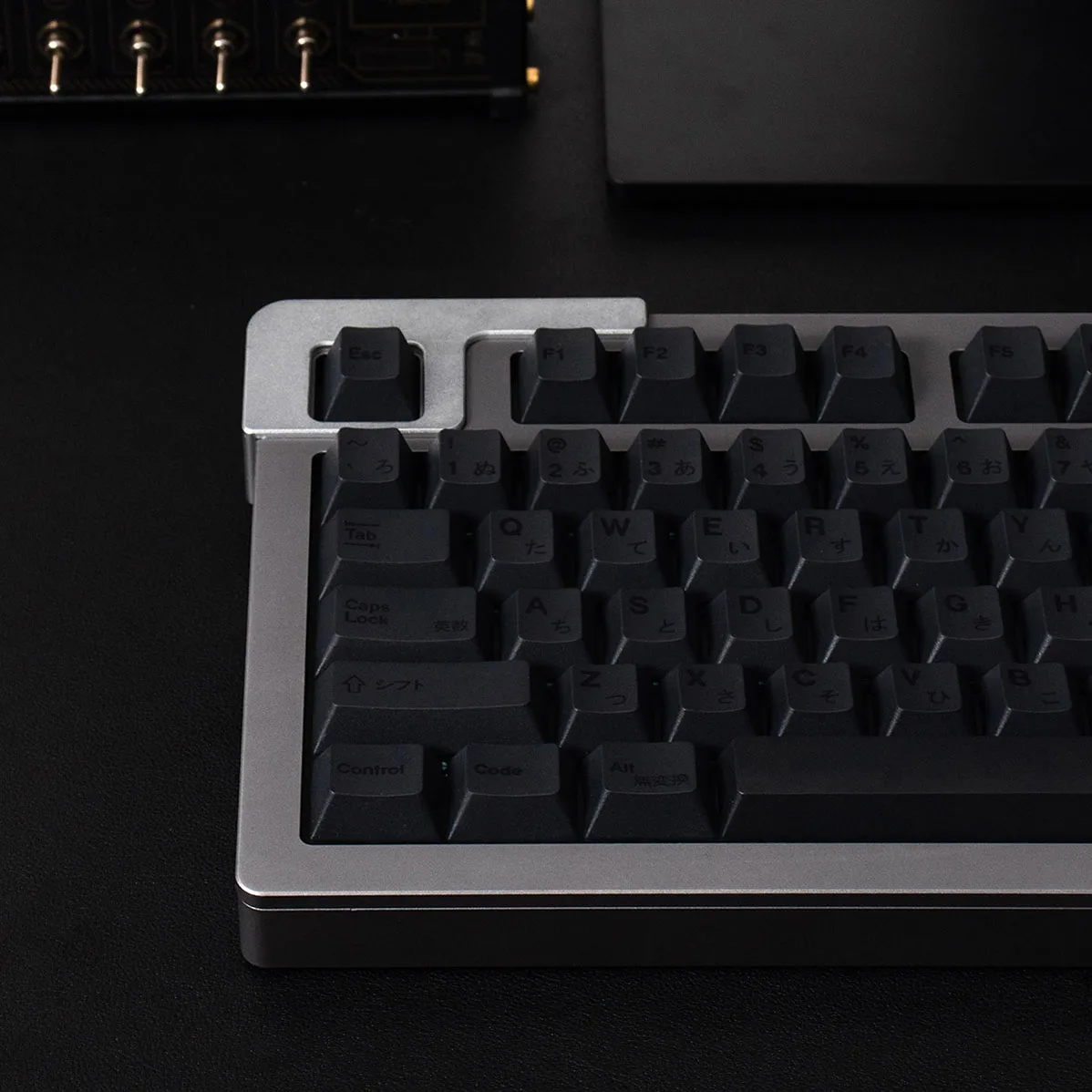 Pbt Keycaps para Teclado Mecânico Carbon Blackopaque Dark Legends Perfil Cereja