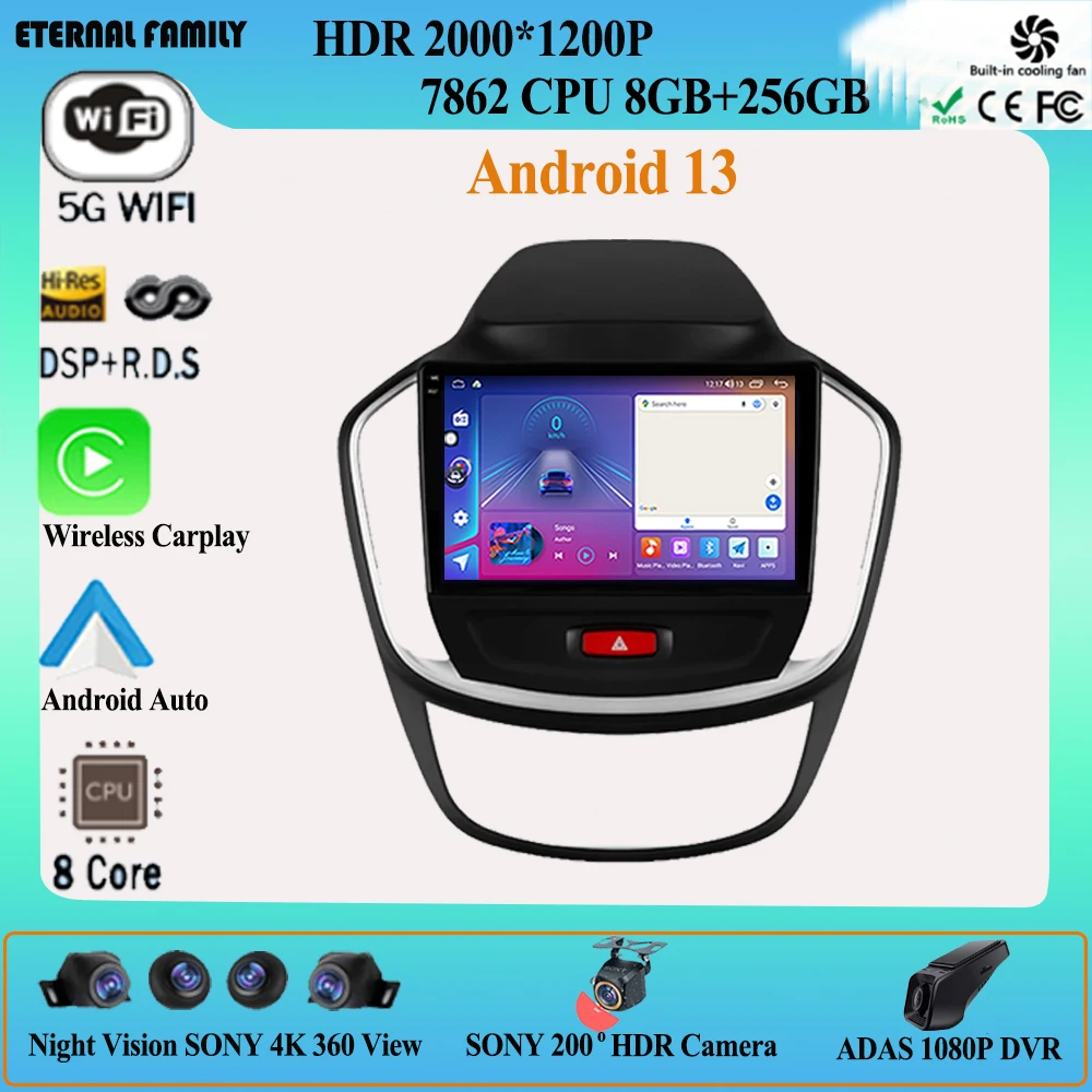 

Eternal 7862 CPU Android13 For BaoJun 560 2015 2016 Car Radio Multimedia Video Player Navigation GPS Android No 2din 2 din DVD