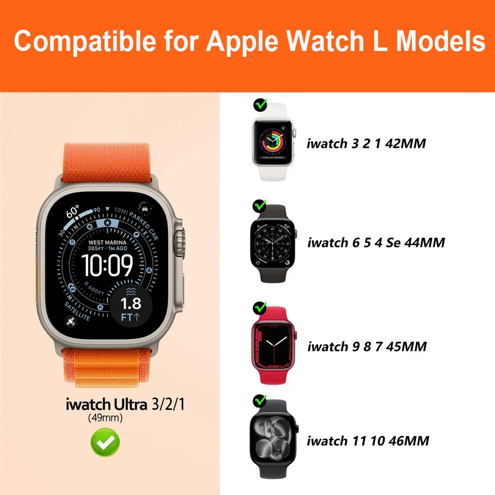 Sport Silicone Strap with Stainless Steel Clasp