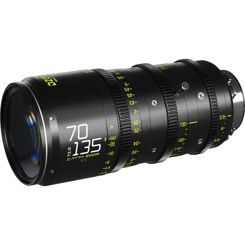 DZOFilm Catta Ace 70-135mm T2.9 Cine 줌 렌즈 PL 마운트 장착 EF 마운트 포함 줌 범위 내에서 초점을 유지