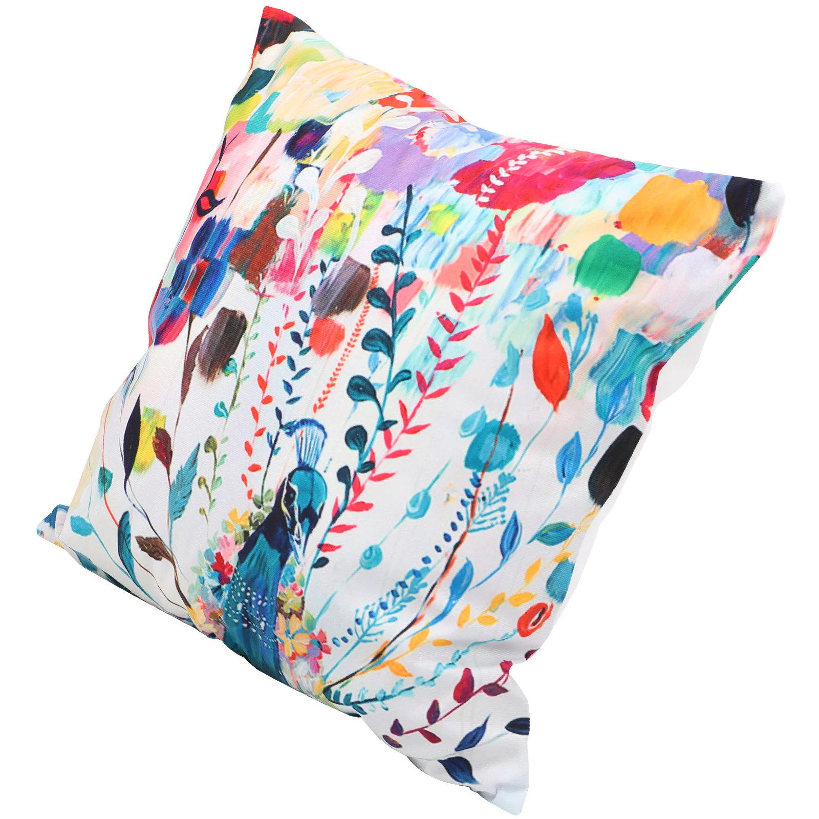 

Peacock Pillowcase Decorative Pillows Couch Covers Sofa Pillowcases Home Supply