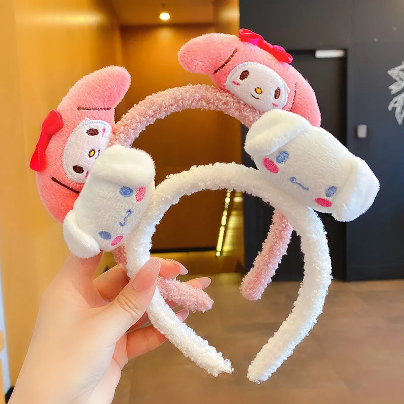 Повязка на голову Sanrio с изображением Hello Kitty My Melody Kawaii Cinnamoroll Рождественская