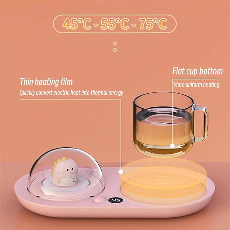 Coffee Mug Warmer Warm Coaster Smart Heating Cup Thermal