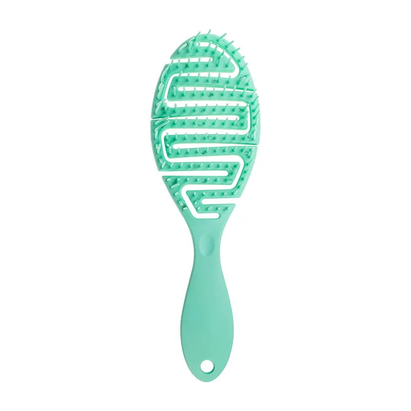 Hollow Out Wet Curly Hair Brushes Detangling Hair Comb Hair Brush 4