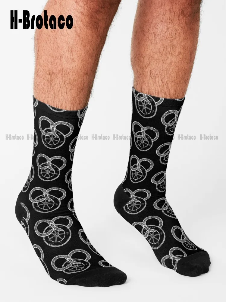 Wheel Of Time wheel Of Time Robert-Jordan Socks White Soccer Socks Comfortable Best Girls Sports Custom Gift Casual Art