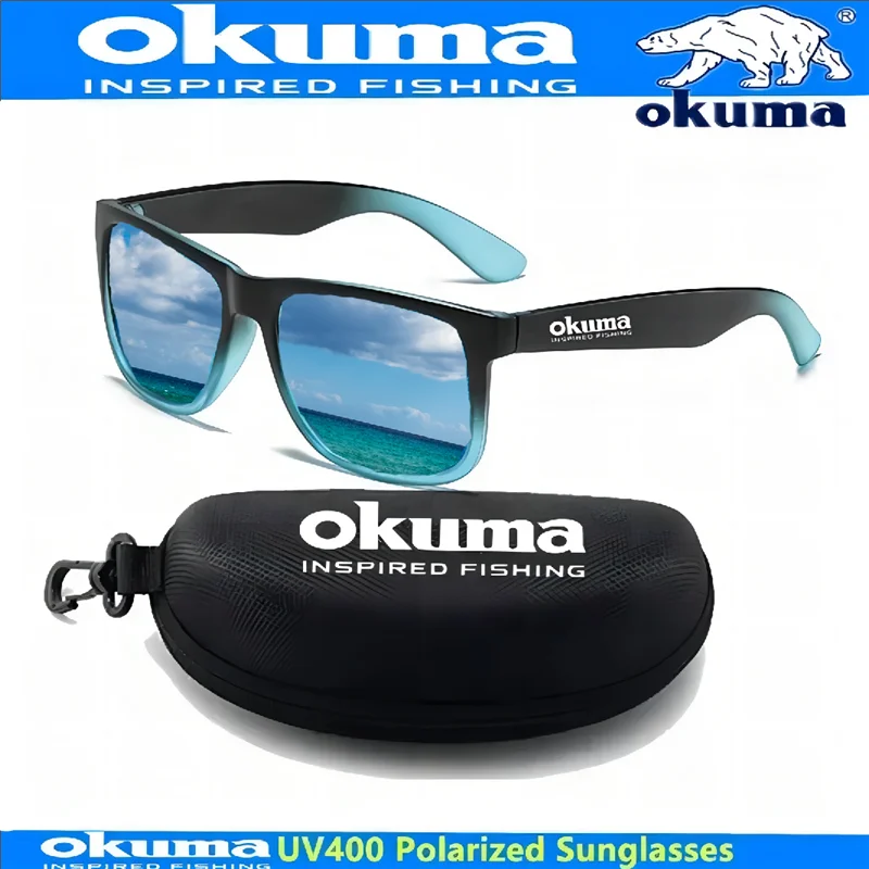 Polarized Sunglasses OKUMA Polarized Sunglasses UV400 Protection for Men and Women Outdoor Hunting Fishing Driving Bicycle Sunglasses Optional Box