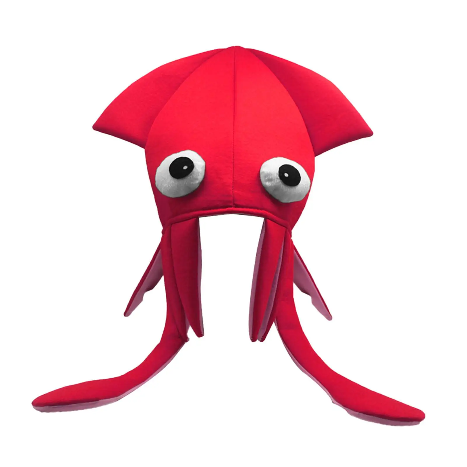 Squid Hat for Men Women Headgear Dress up Animals Hat Photo Prop Headwear