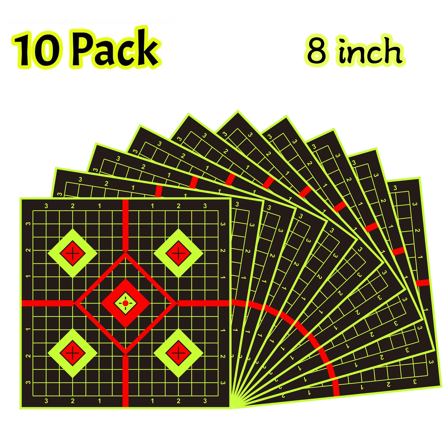 Outdoor Shooting Practice LikeLety Silhouette Splatter Targets - 12x18 ...