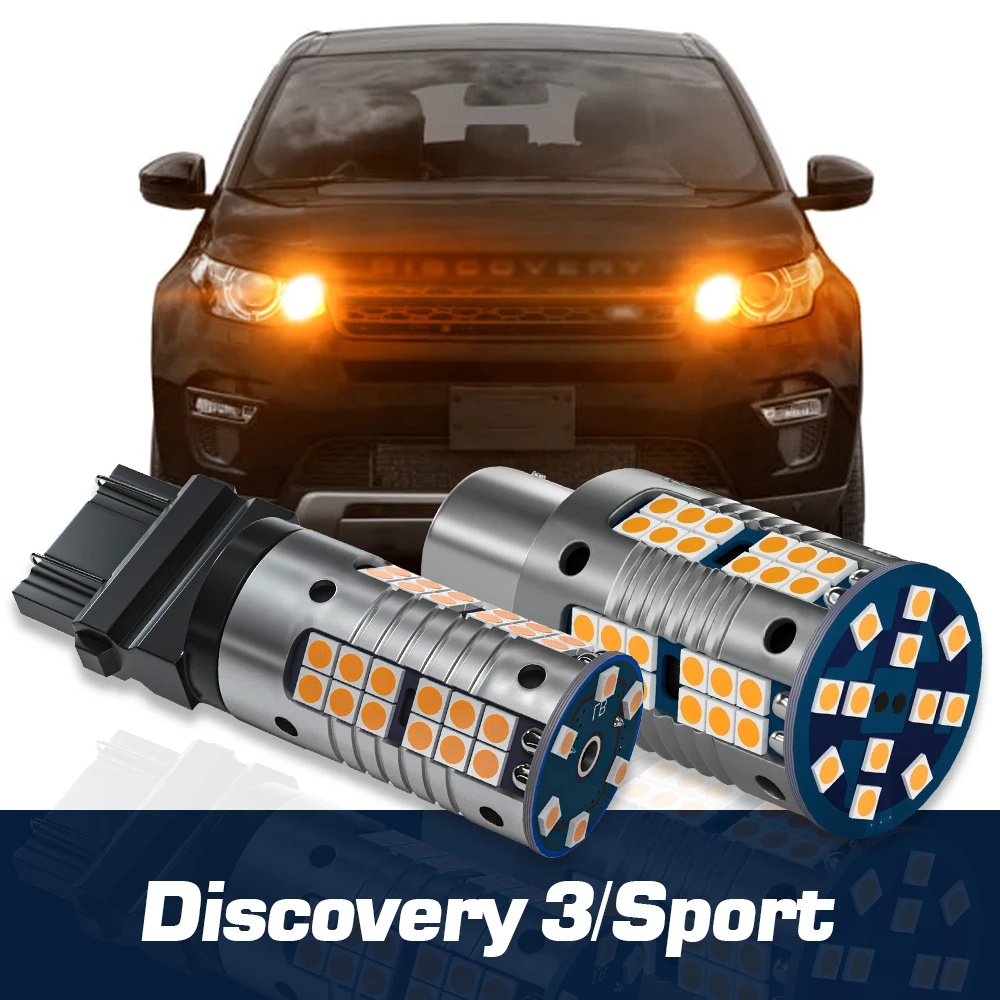 

2pcs LED Turn Signal Light Canbus Accessories For Land Rover Discovery 3 LR3 Sport 2004 2005 2006 2007 2008 2009 2015 2016