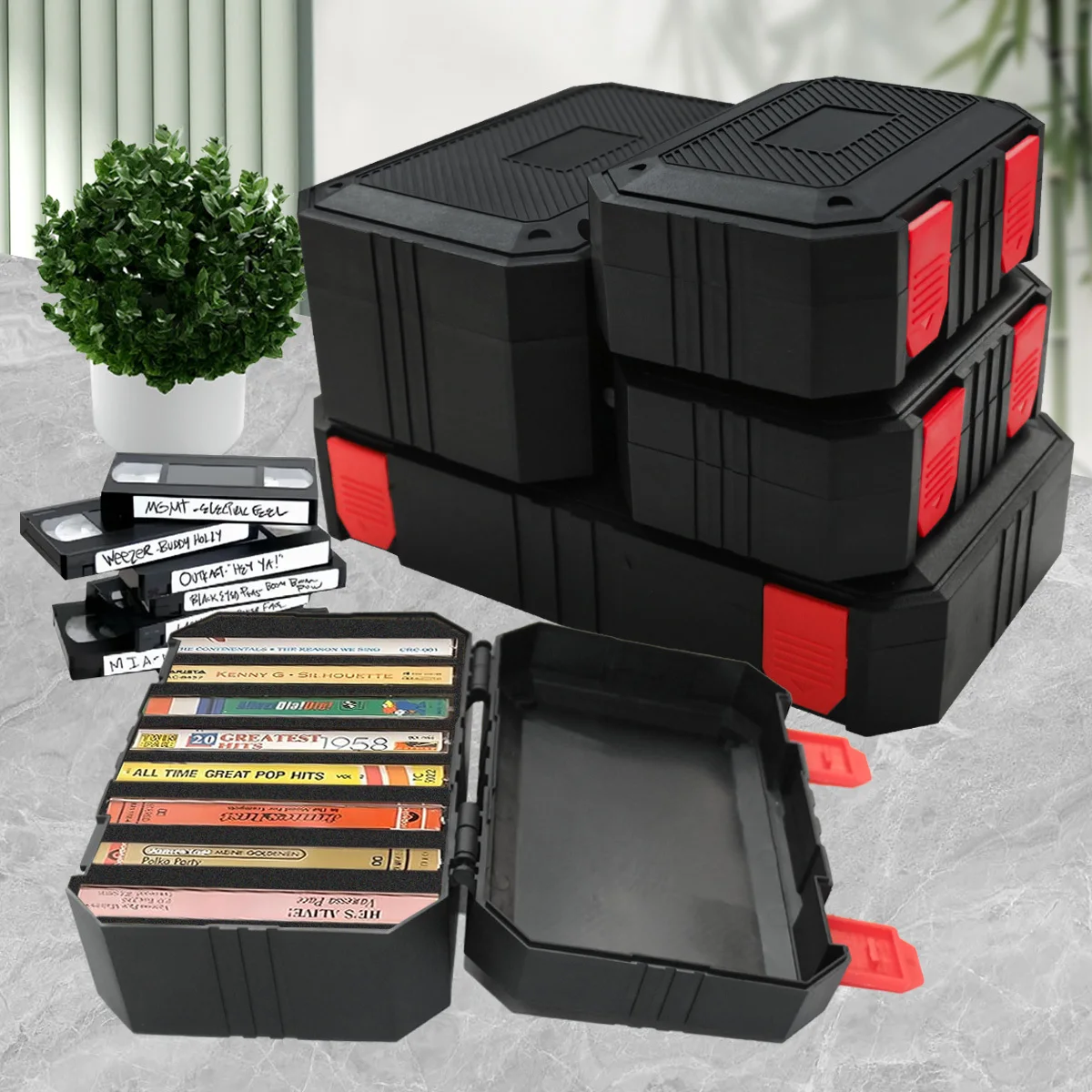 Plastic Small Tools Box Hardware Organizer Storage Box image 3