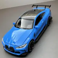1:32 BMW M4 Alloy Sports Car Model Diecasts & Toy car Metal Model Sound and Light Car Toys Collectibles For Childrens Gifts A579 1