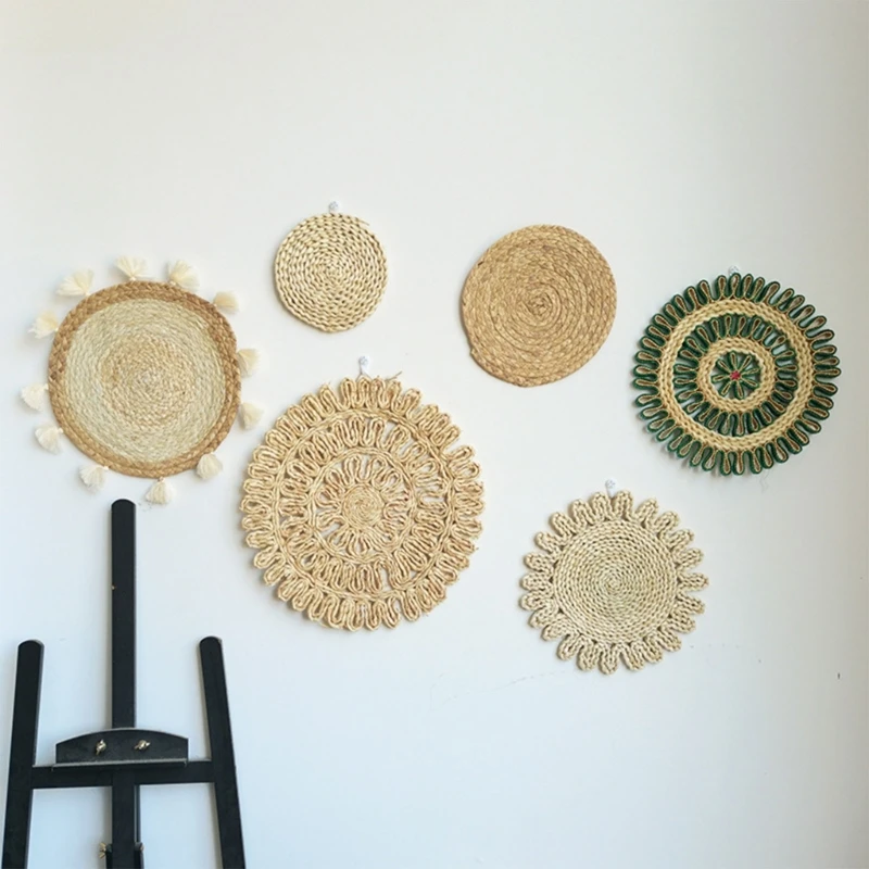 

Красиво ручной работы травяные настенные украшения для спальни, столовой