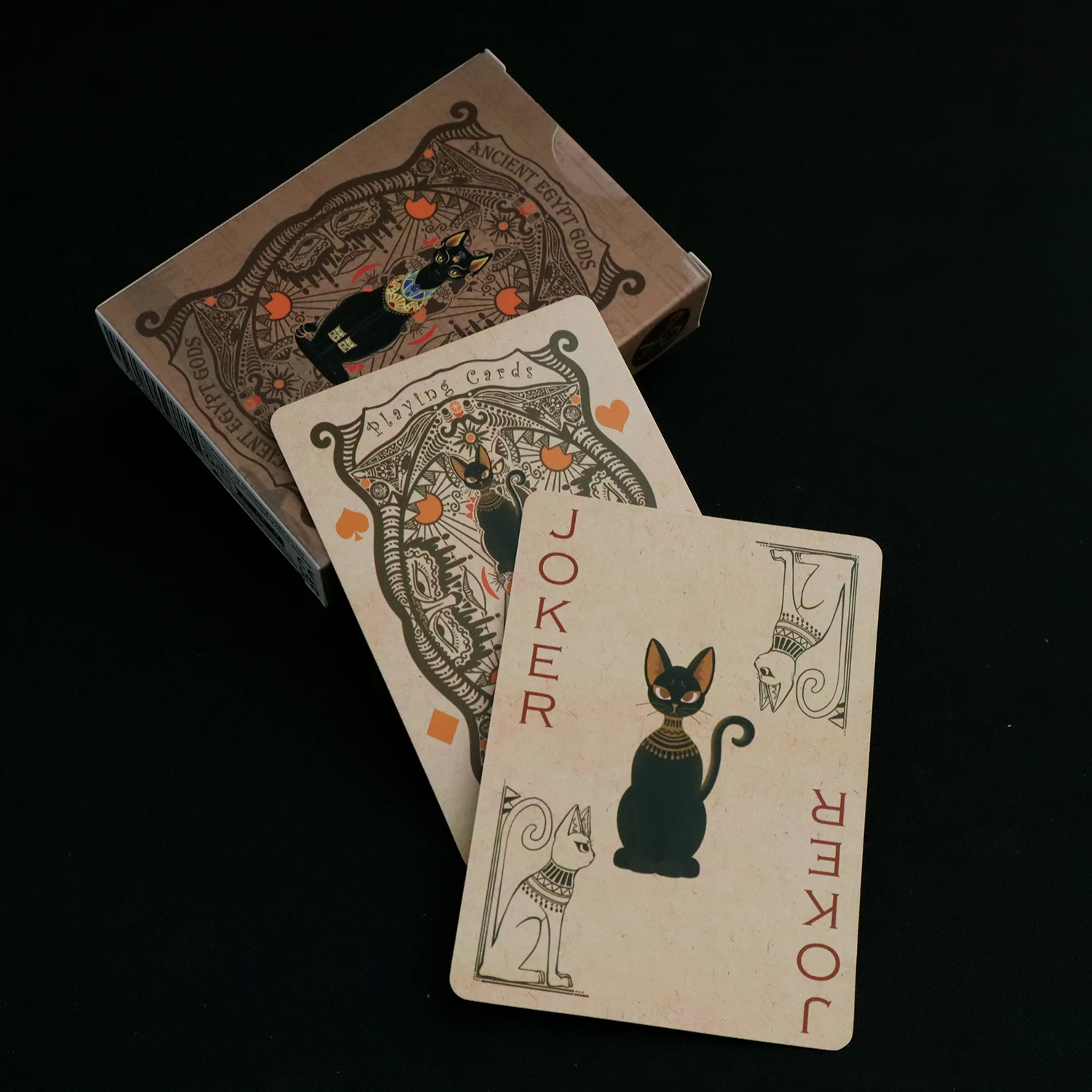 Ancient Egypt Gods Cat Playing Cards Vintage Stype Bridge