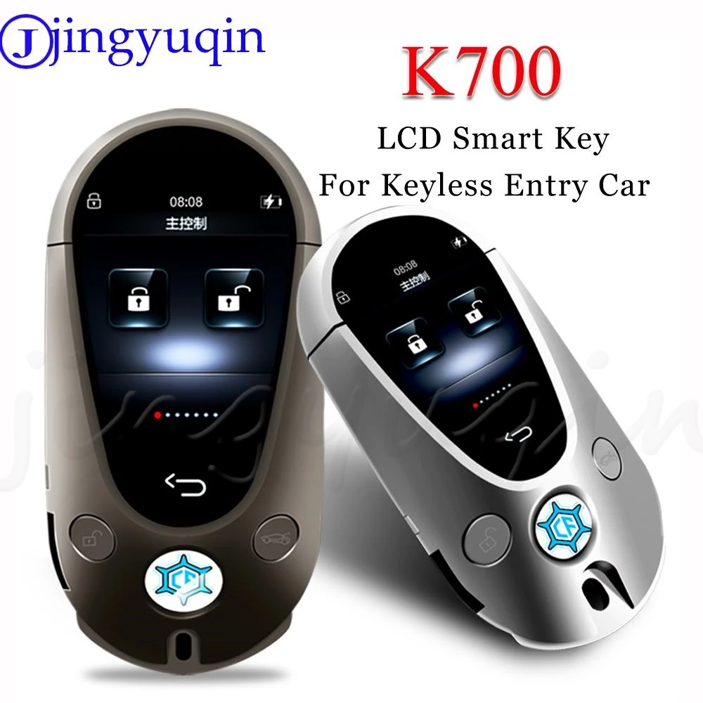 

Jingyuqin K700 Keyless Universal Modified Smart Key LCD PKE Comfort Access System For Mercedes Benz Bmw Audi VW Ford Chevrolet