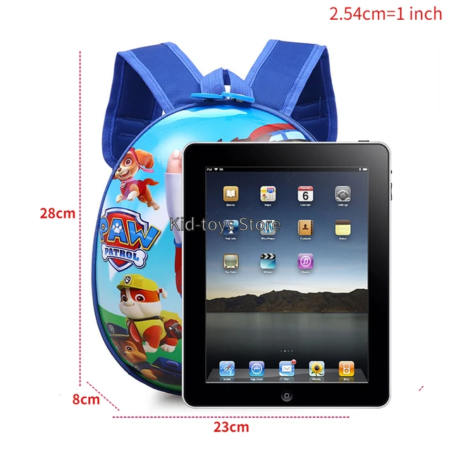 Paw Patrol Backpacks Anime Figure Skye Chase Marshall 3D Stereo Children Boys Kindergarten Backpack Kids Children Cartoon Bags 6