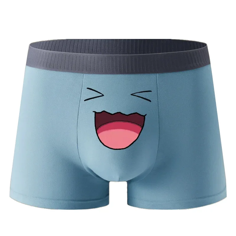 Ropa interior de Pokemon para hombre Bulbasaur Squirtle Gengar