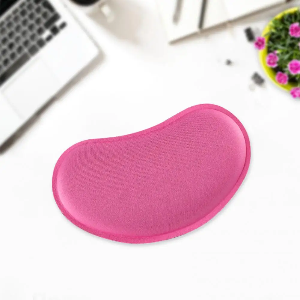 Love Heart Mouse Wrist Rest Mouse Pad 3D Wrist Rest Silica Gel Hand Pillow Memory Foam Ergonomic Mousepad Support Cushion
